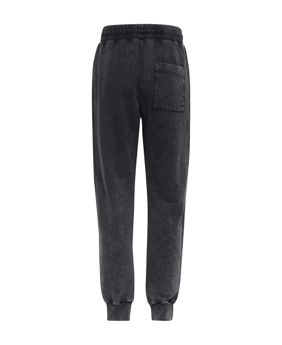 Embroidered Logo Tapered Track Pants