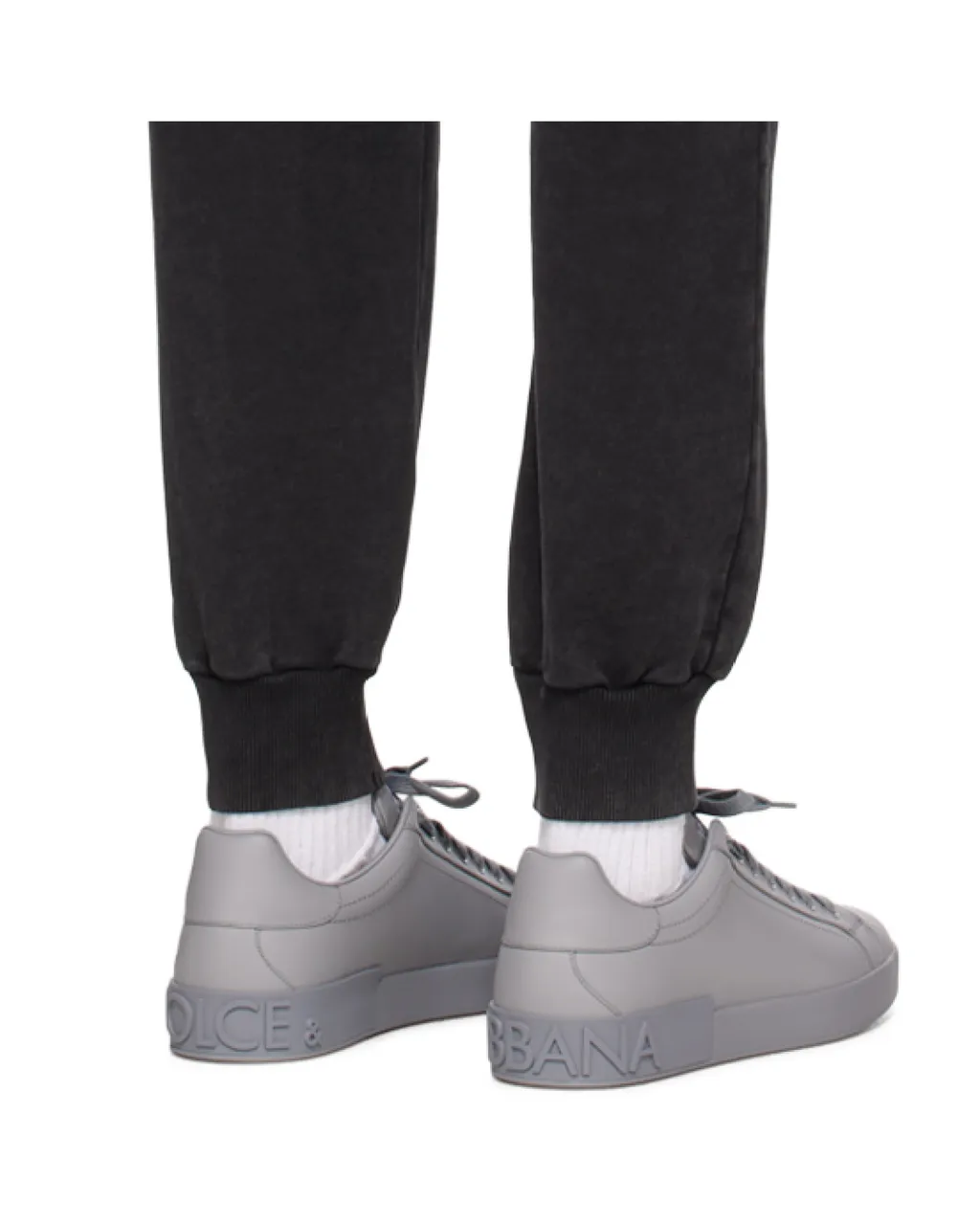 Embroidered Logo Tapered Track Pants