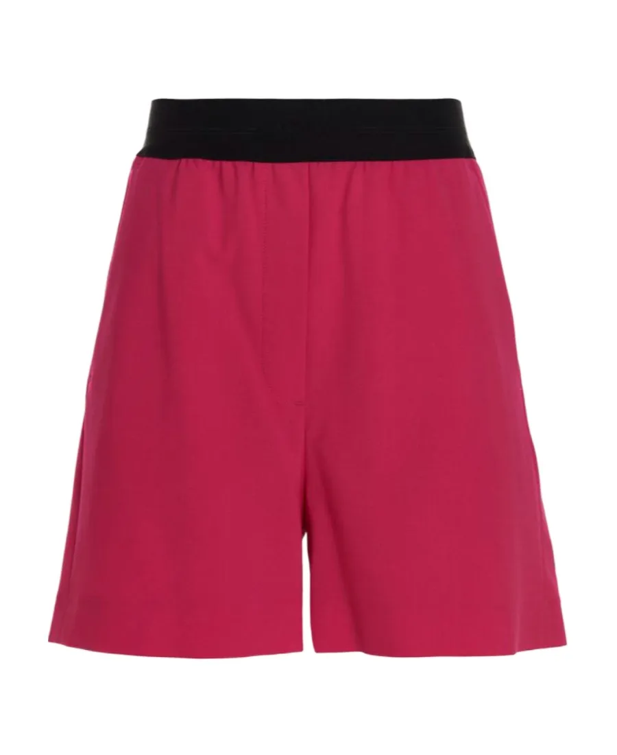 Msgm Elasticated Waist Bermuda Shorts