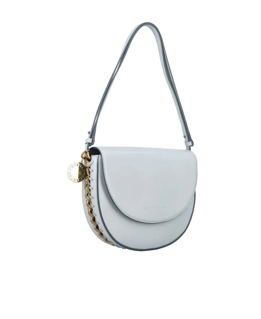 Stella Mccartney Frayme Medium Flap Shoulder Bag
