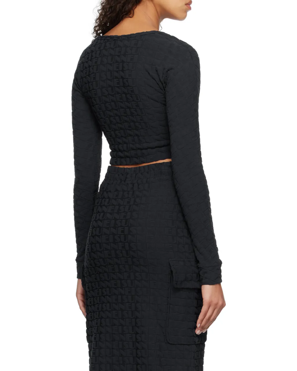 Long-Sleeved Blouse With Round Neck