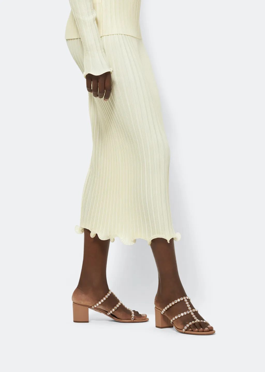 55Mm Crystal-Embellished Open-Toe Sandals