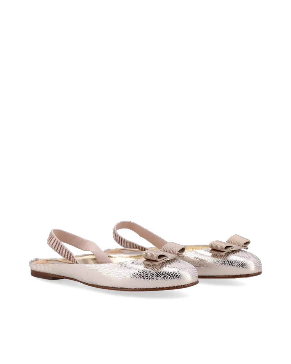 Logo Shoes With Low Heels