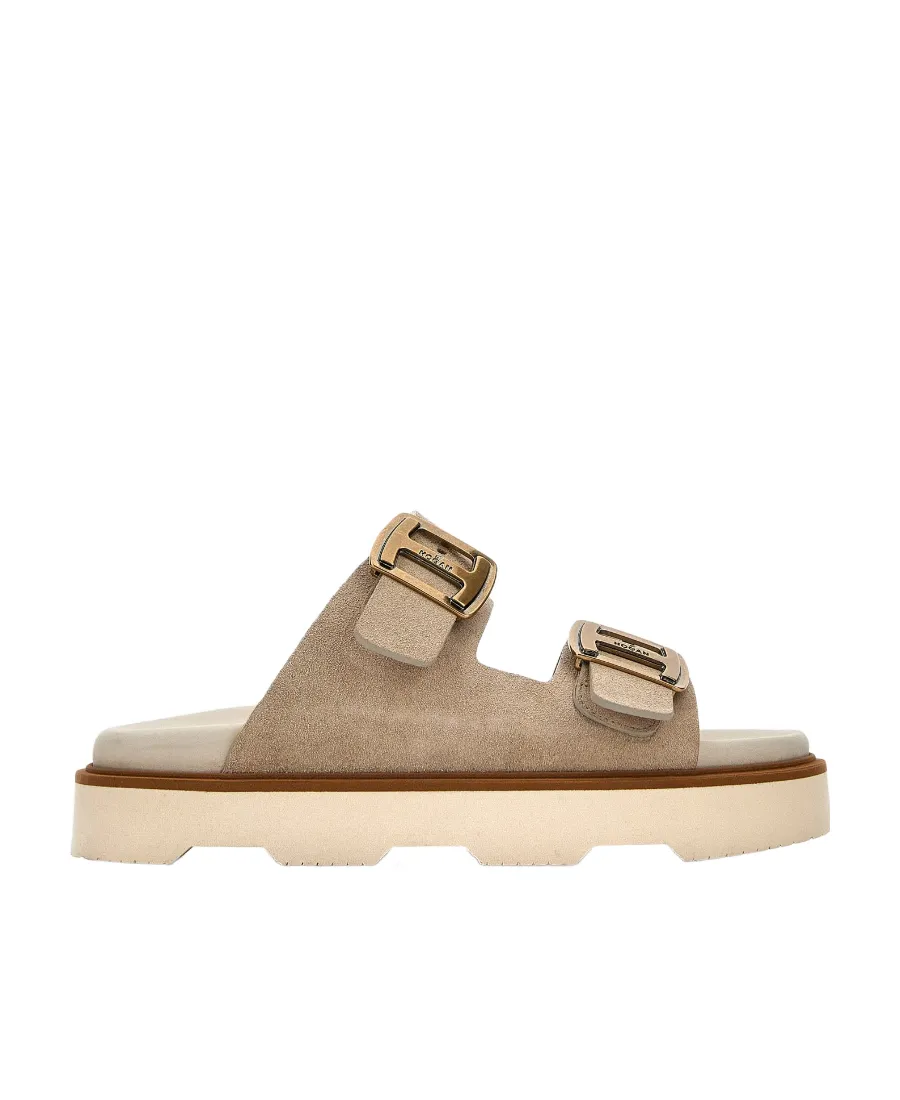Logo Flat Bottom Flip-Flop