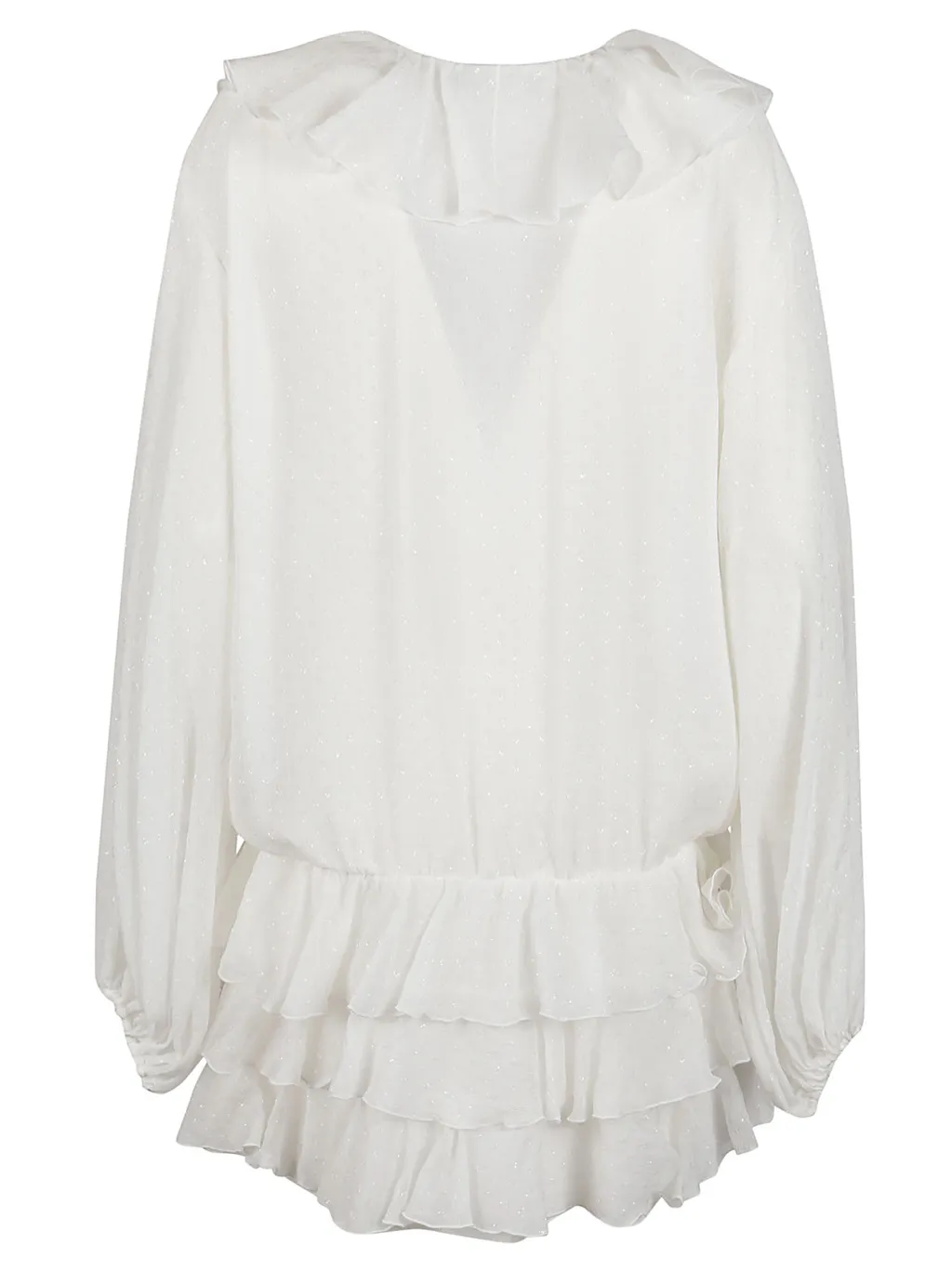 Ruffle Trim Blouse