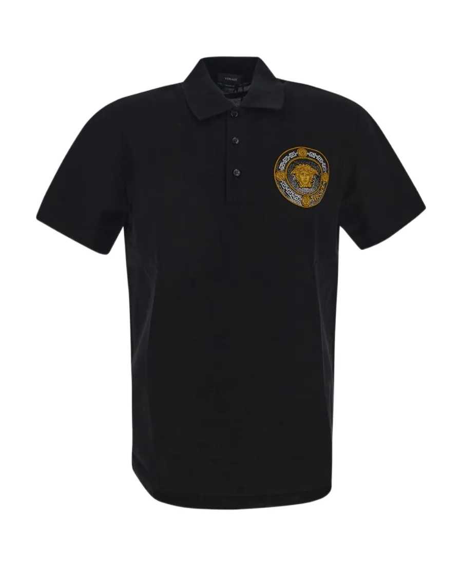 Straight-Hem Polo Shirt