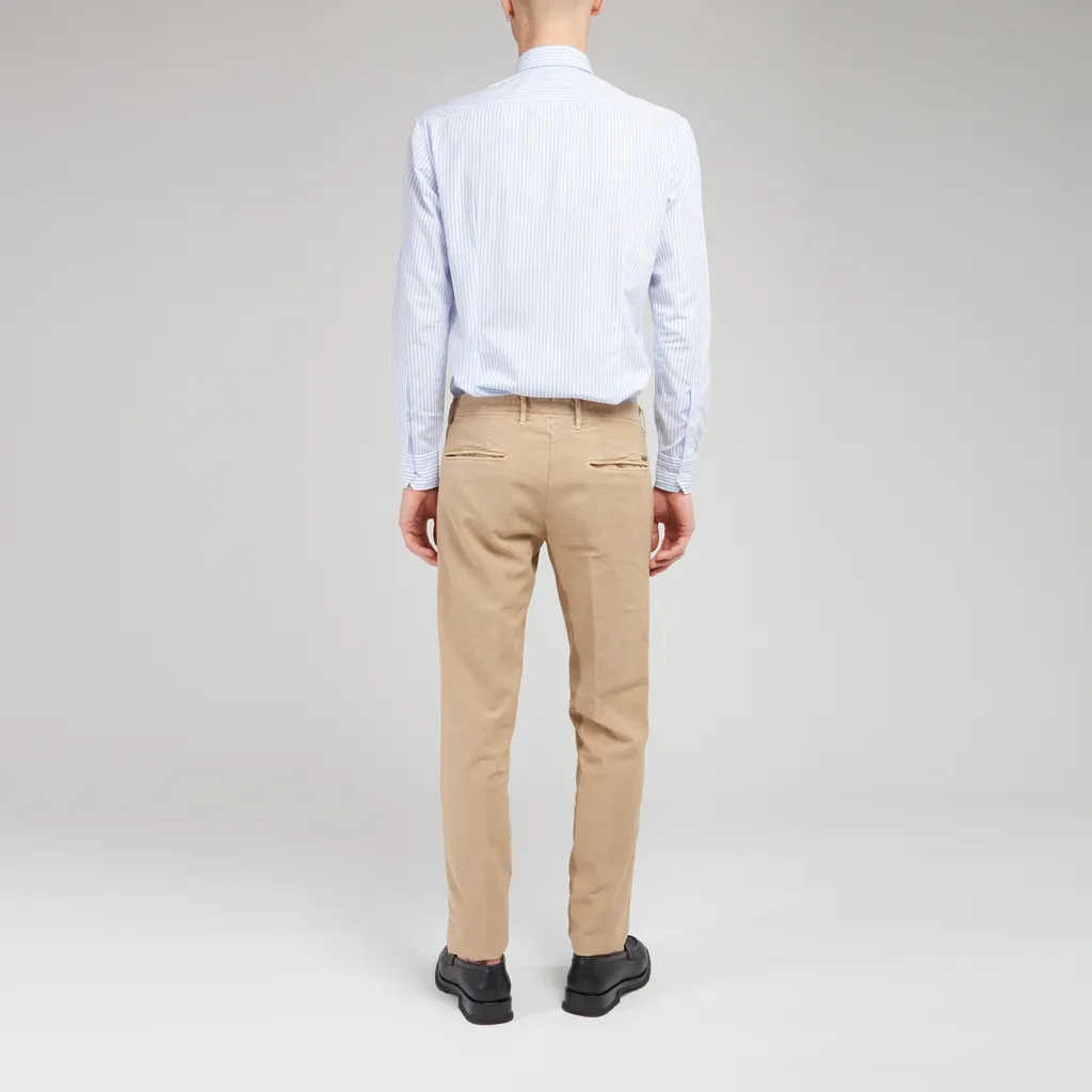 Striped Long-Sleeved Shirt