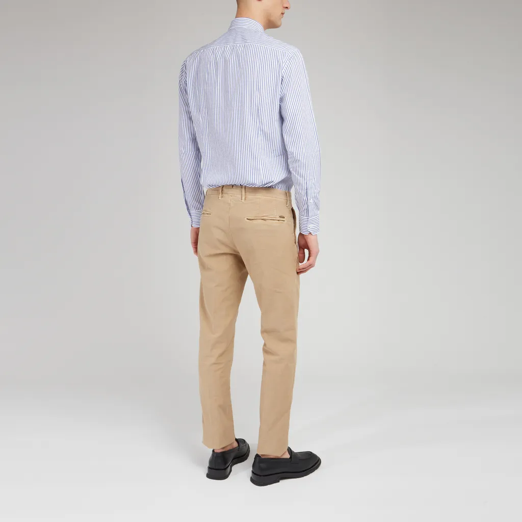Striped Long-Sleeved Shirt