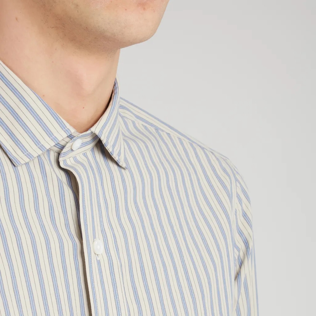 Striped Long-Sleeved Shirt