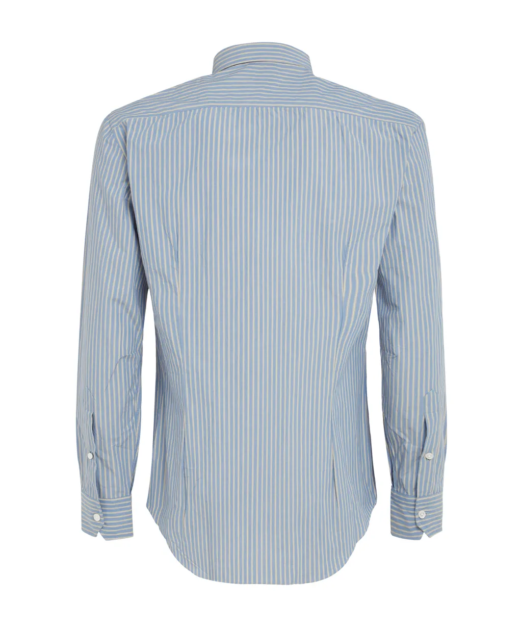 Striped Long-Sleeved Shirt