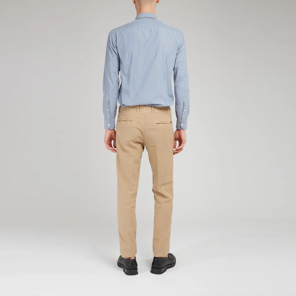 Striped Long-Sleeved Shirt