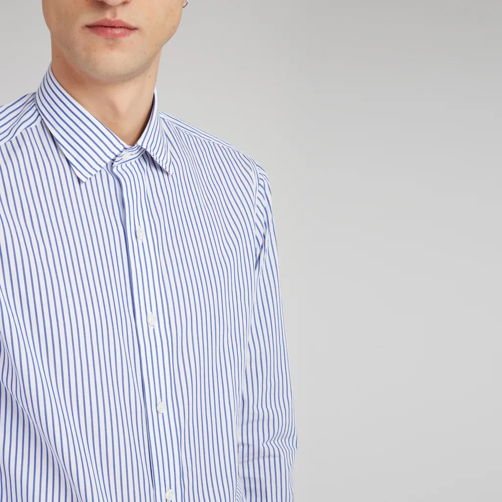 Striped Long-Sleeved Shirt