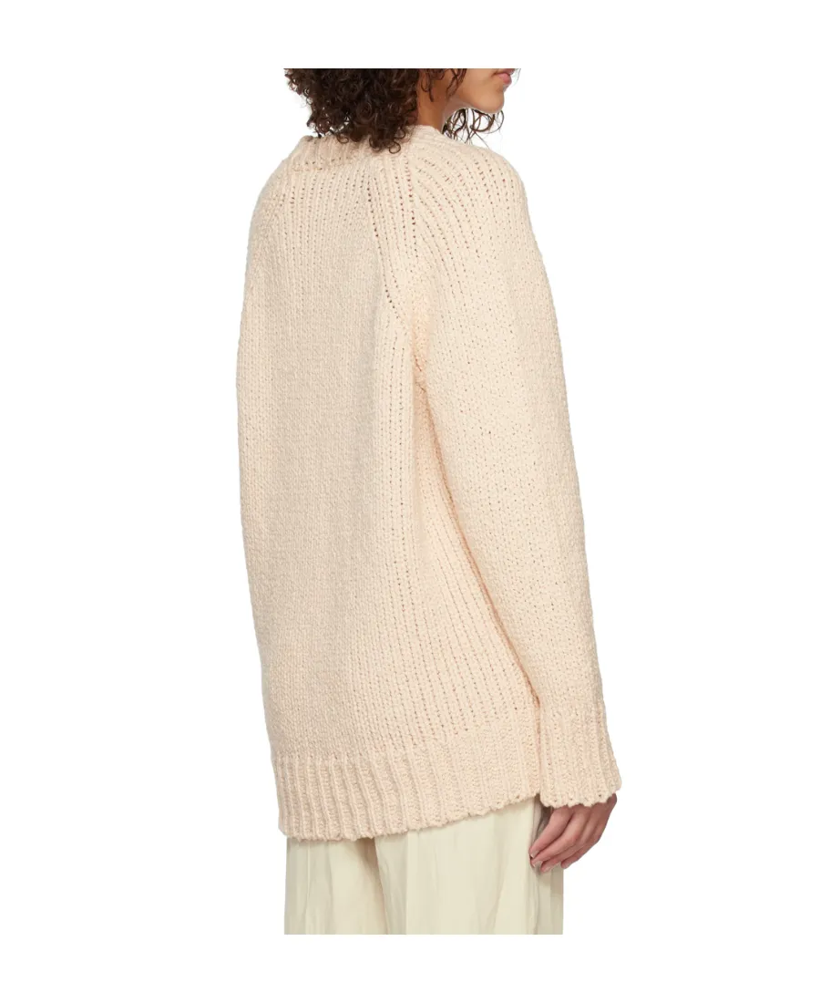 Round Neck Long-Sleeved Sweater