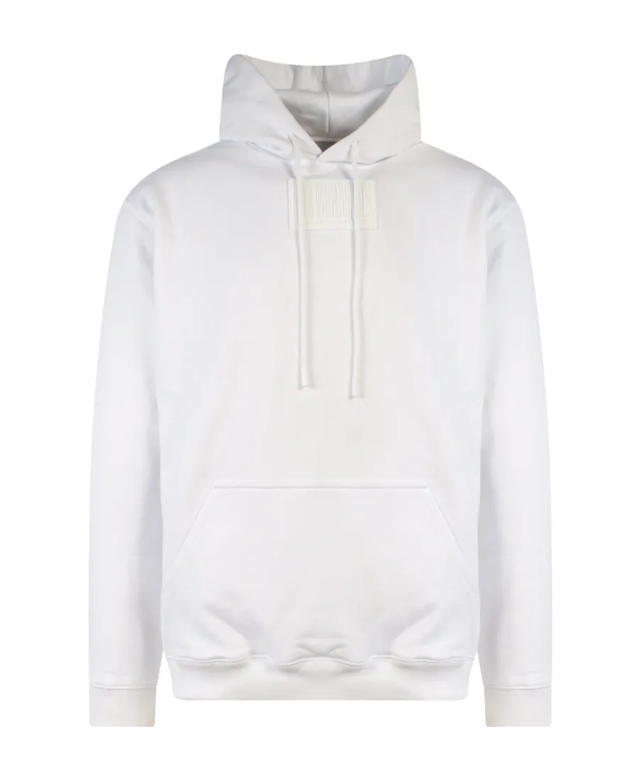 Vtmnts Long Sleeved Barcode Patch Hoodie