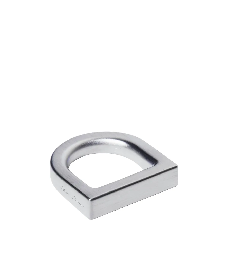 D-Ring Logo-Engraved Ring