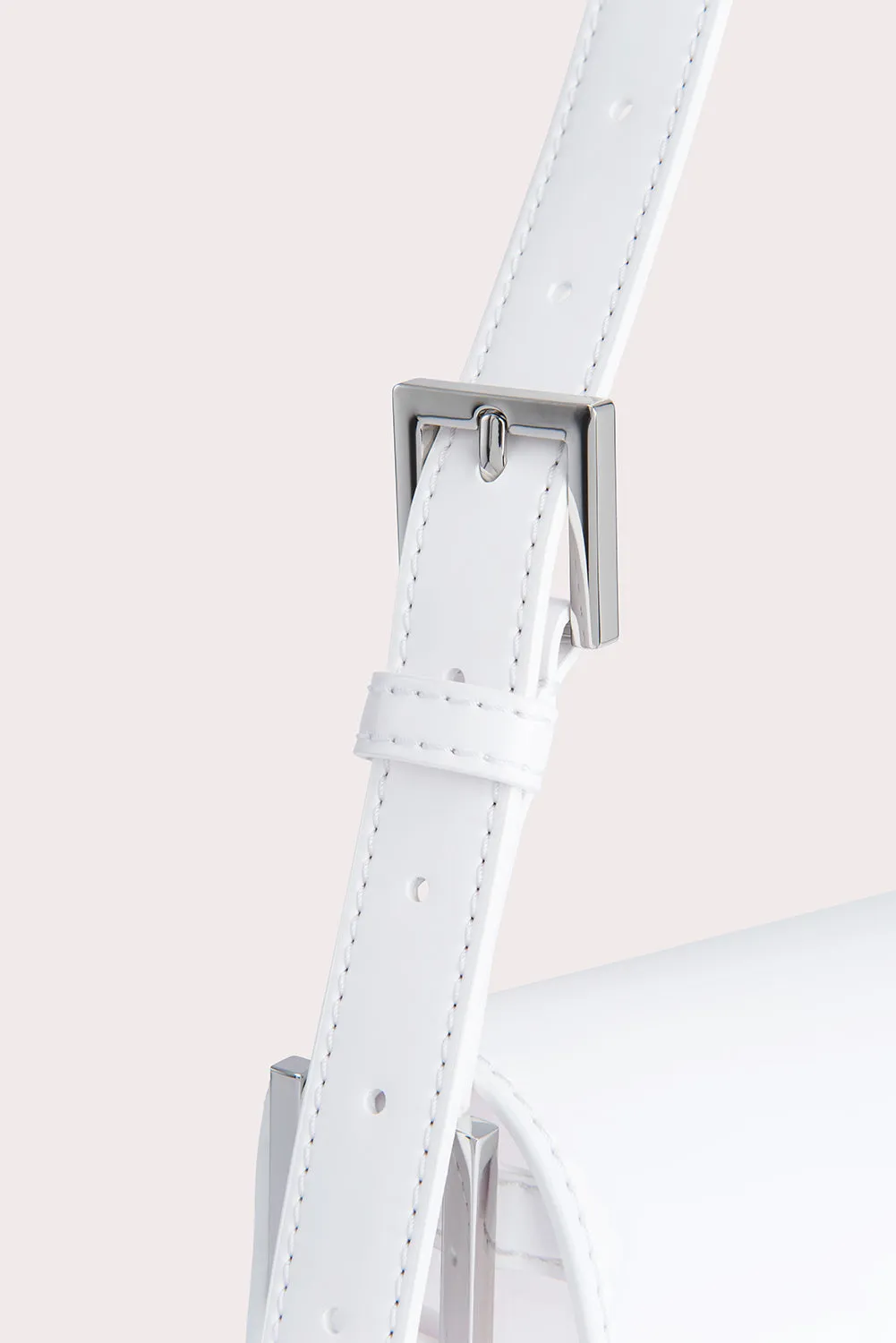 Billy Patent-Finish Shoulder Bag