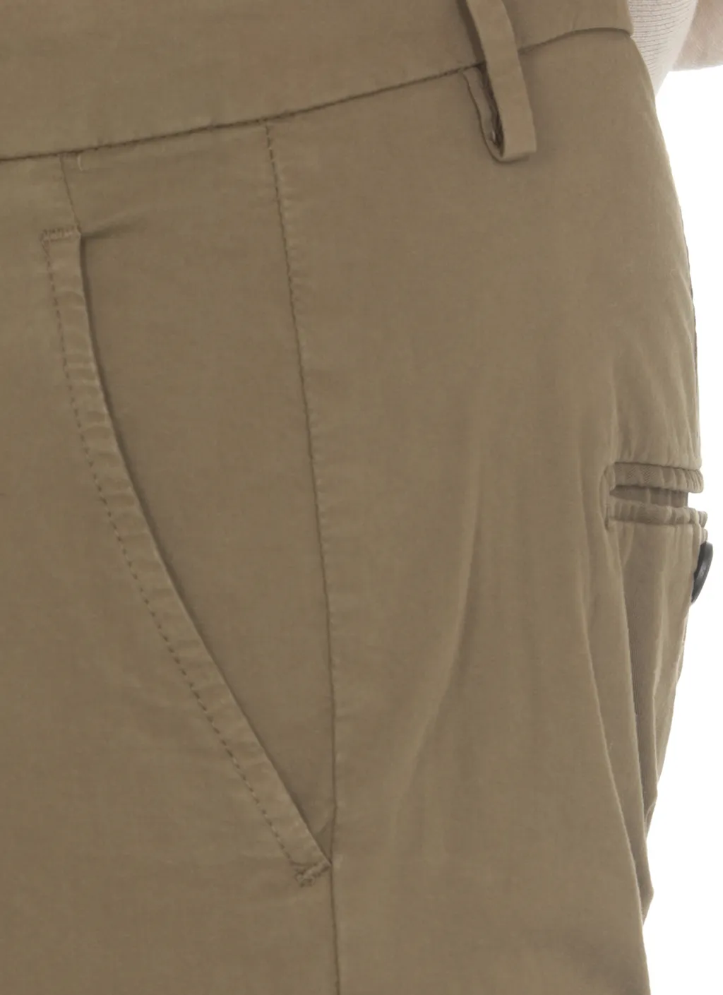 Dondup Mid-Rise Straight Leg Trousers