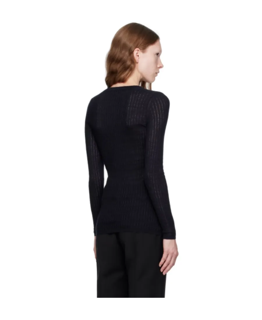 Ribbed-Knit Cardigan