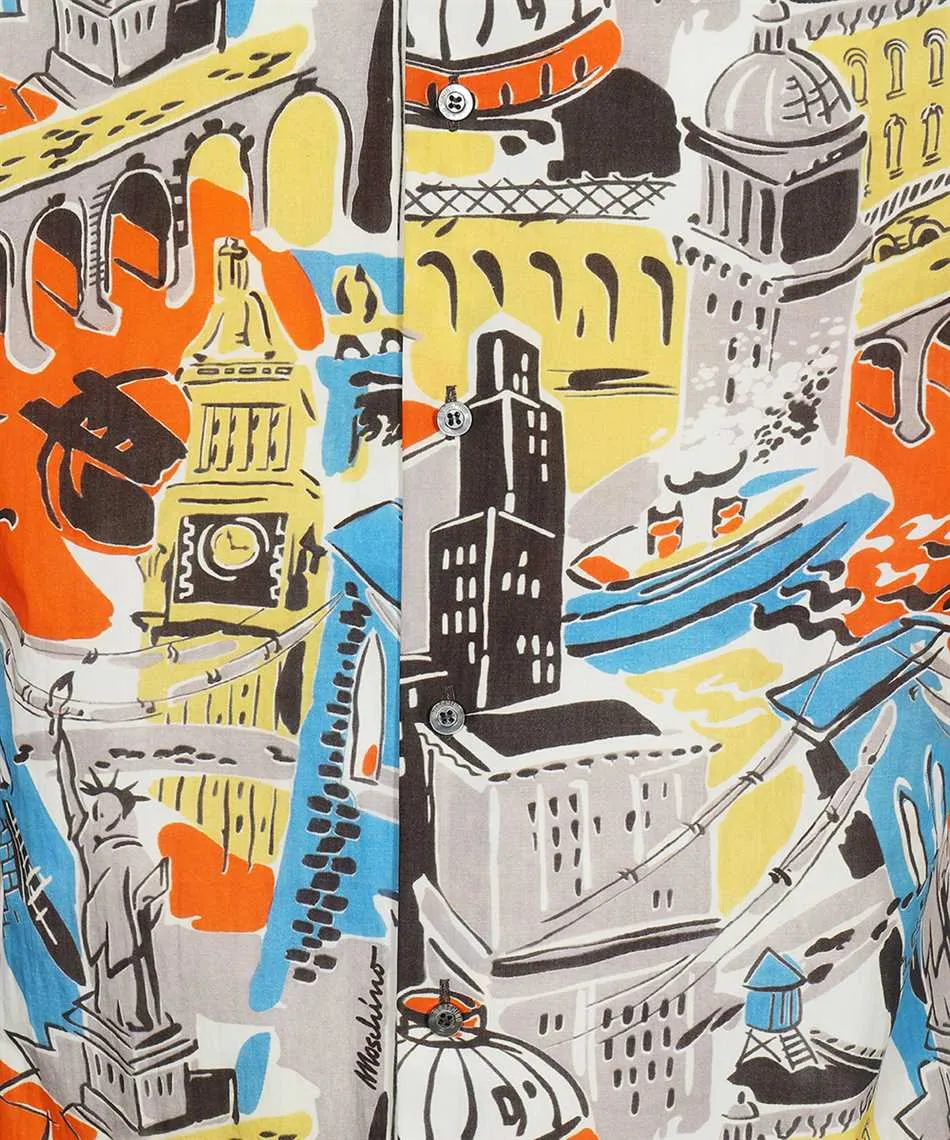 Graphic-Print Short-Sleeved Shirt