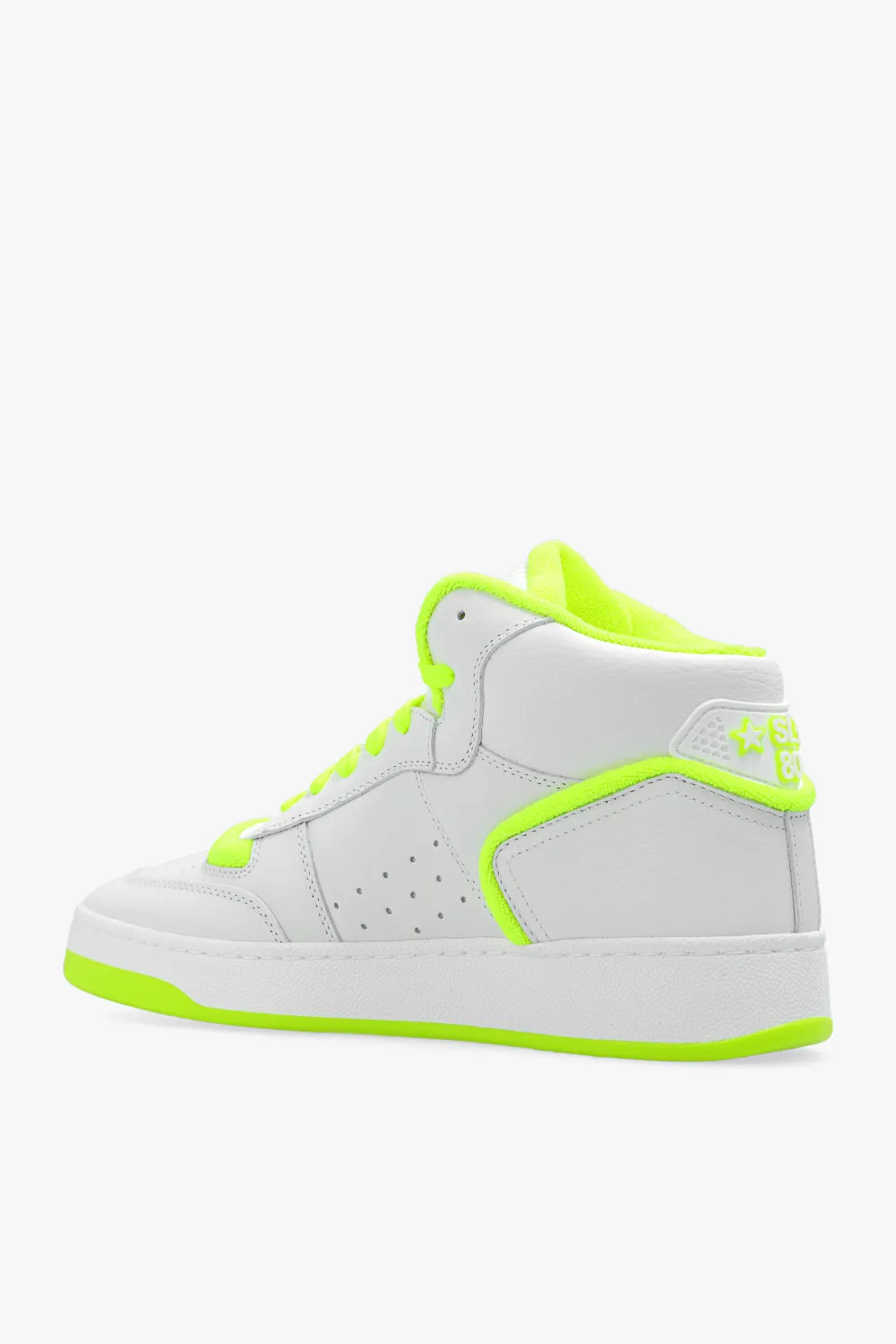 Saint Laurent Sl/80 Mid-Top Sneakers