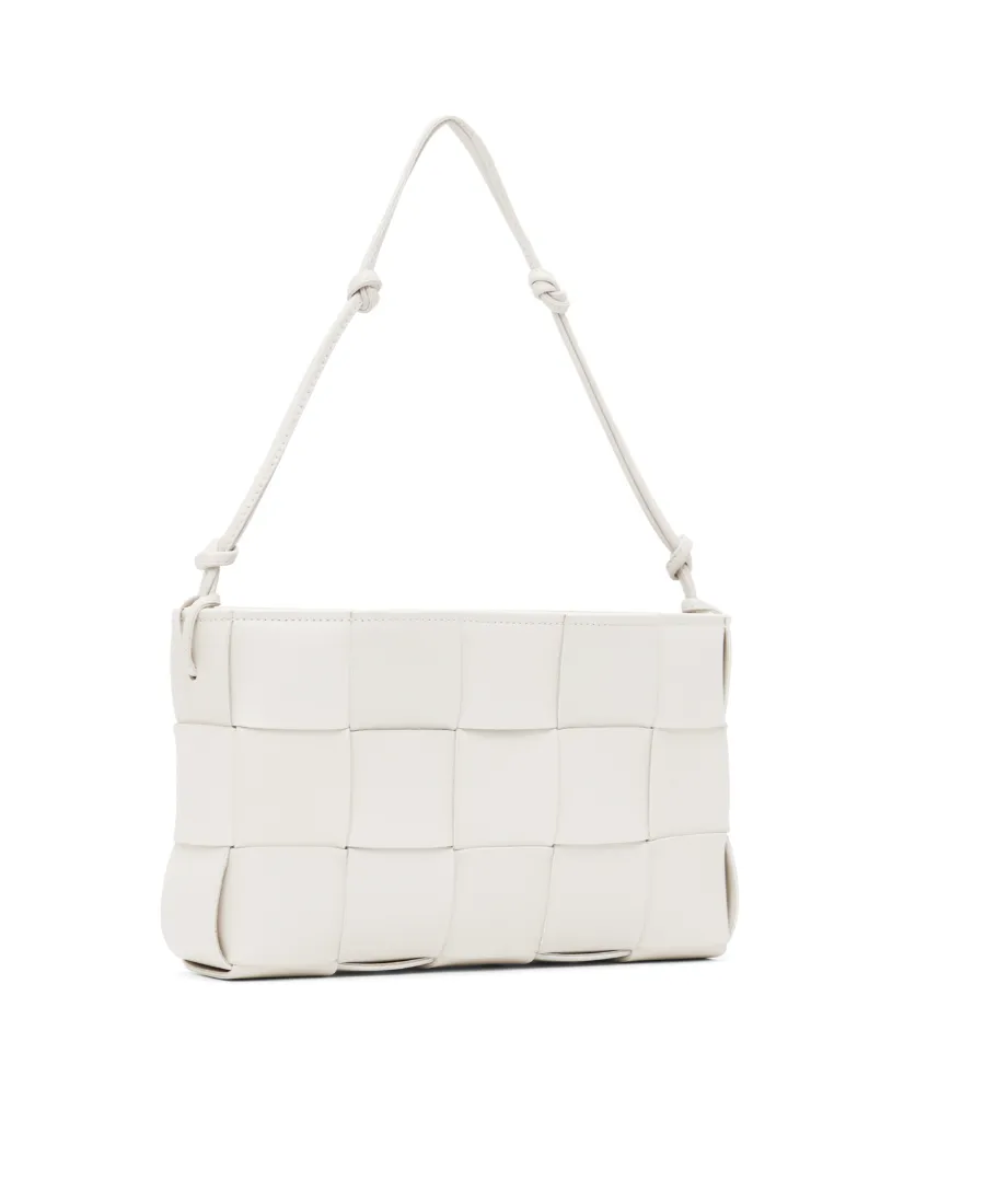 Cassette Knitted Detail Shoulder Bag