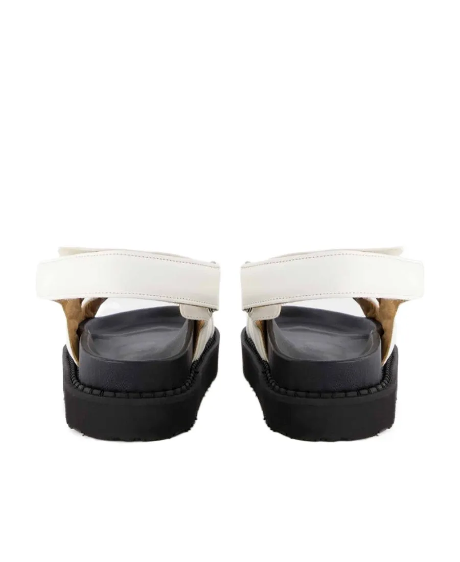 Logo Flat Sandals
