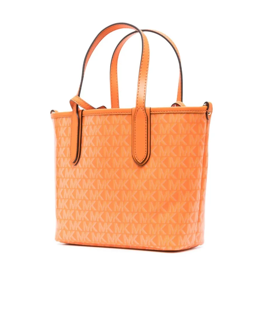 Michael Michael Kors All-Over Logo Printed Small Tote Bag