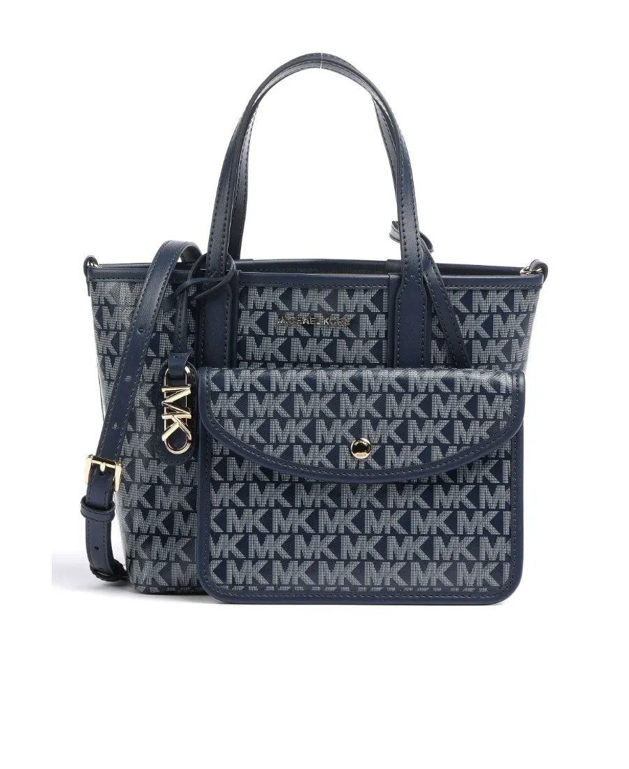 Eliza Monogram-Print Tote Bag