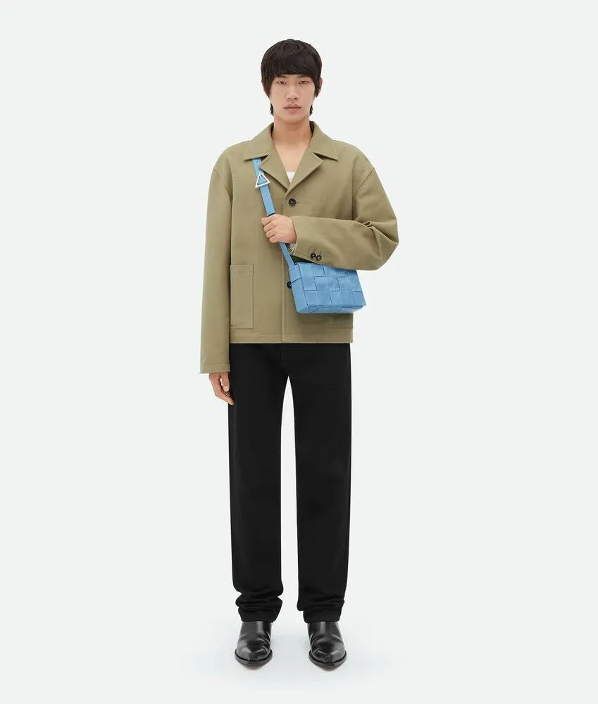 Medium Cassette Logo Shoulder Bag
