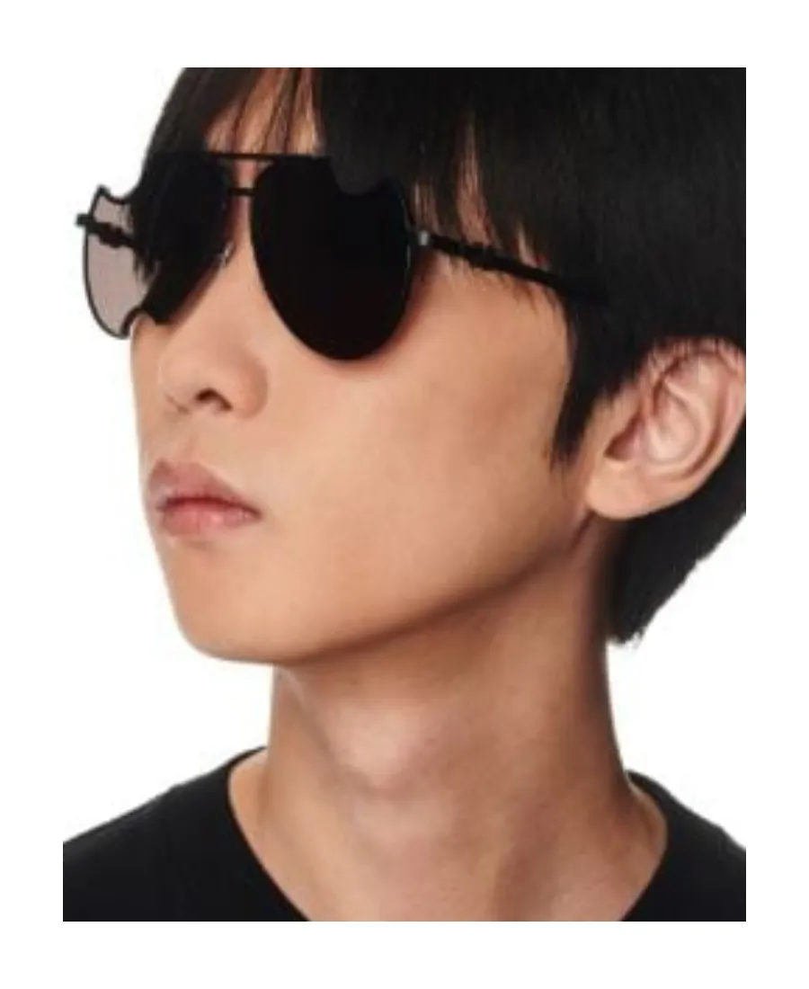 Off-White Dallas Cut-Out Aviator Sunglasses