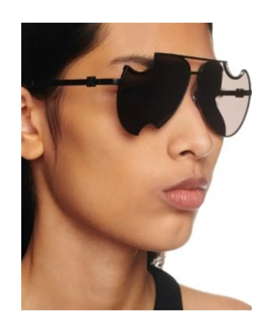 Off-White Dallas Cut-Out Aviator Sunglasses