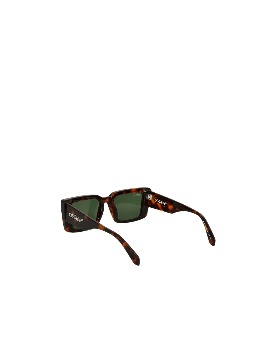 Off-White Savannah Rectangular Frame Sunglasses