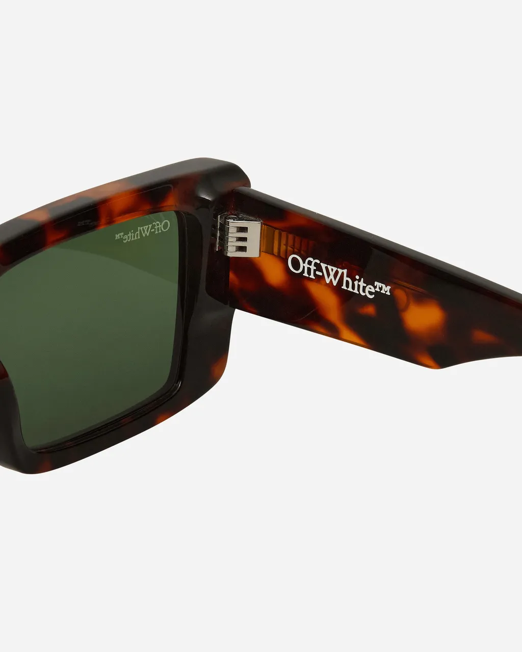 Off-White Savannah Rectangular Frame Sunglasses