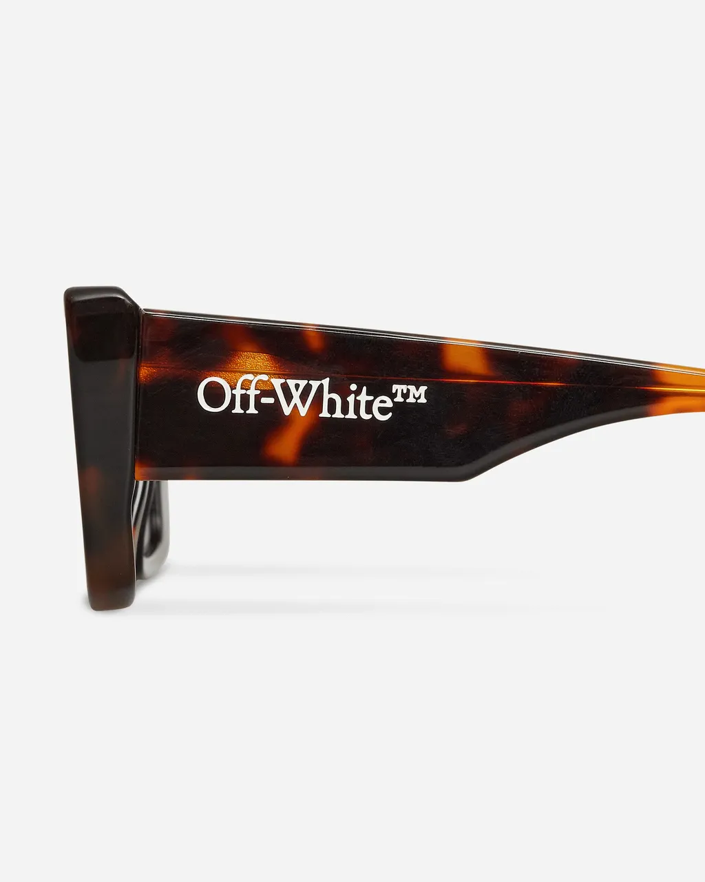 Off-White Savannah Rectangular Frame Sunglasses