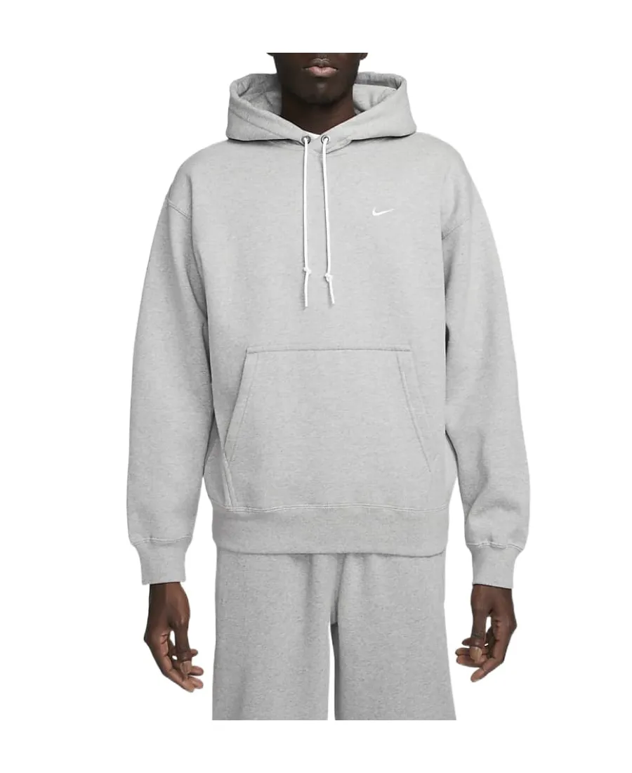 Logo-Embroidery Cotton Hoodie