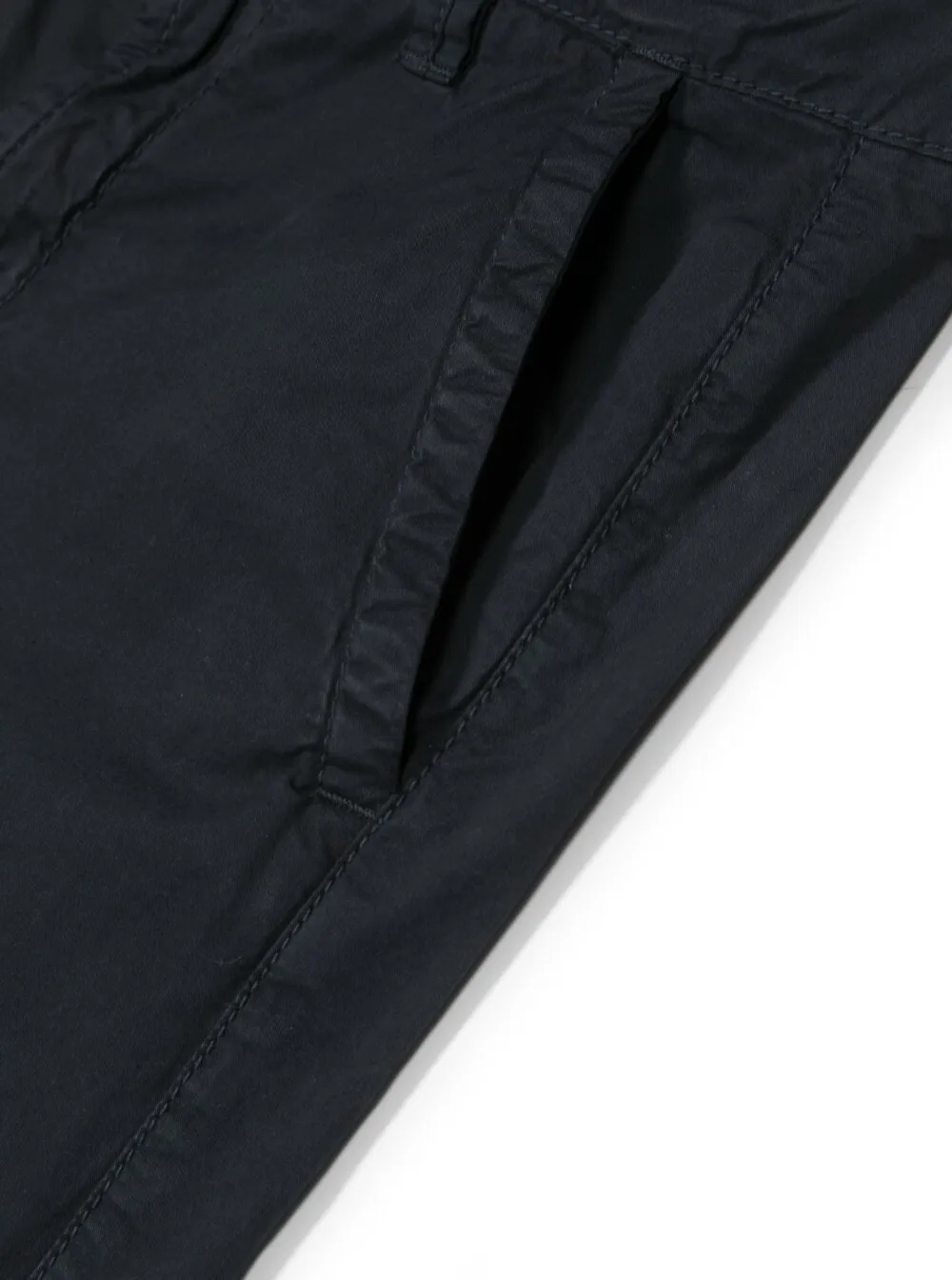 Stone Island Junior Compass Patch Straight-Leg Trousers