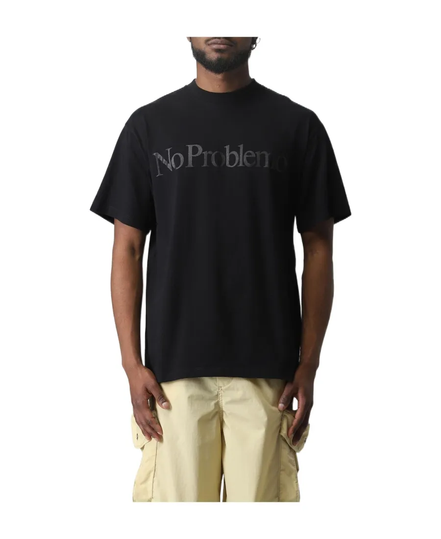 Aries No Problemo Printed Crewneck T-Shirt