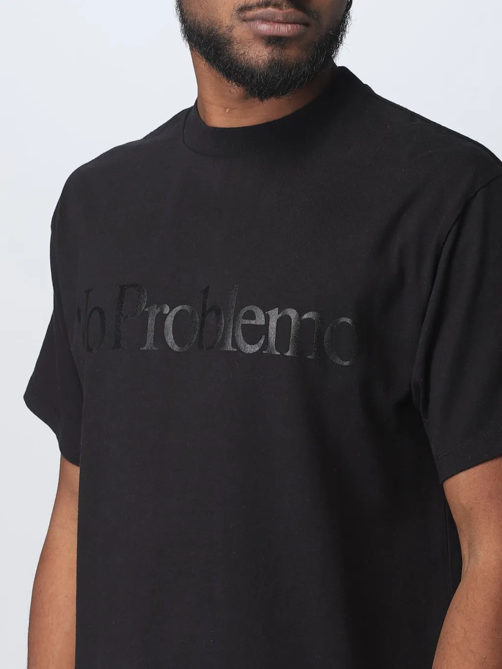 Aries No Problemo Printed Crewneck T-Shirt