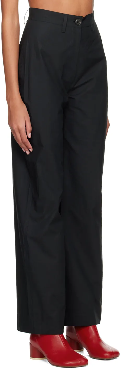 Straight-Leg Trousers