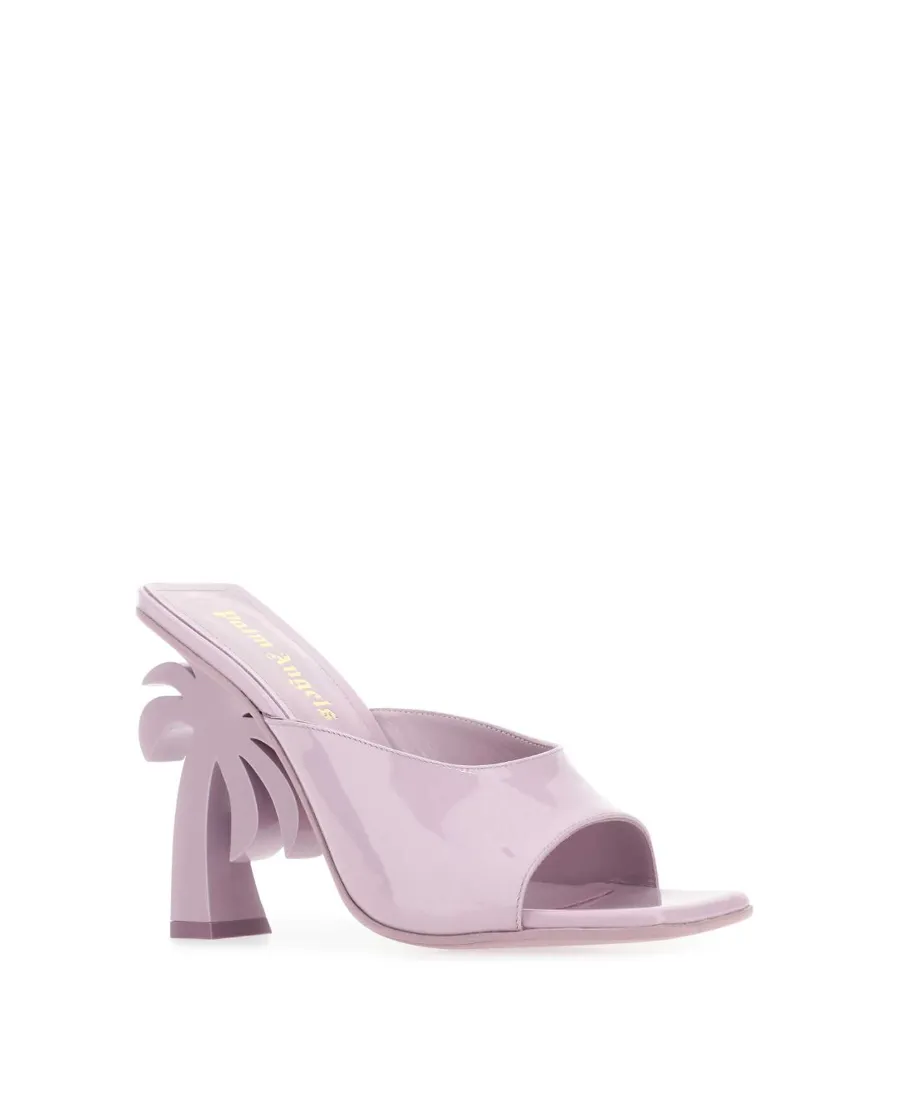Palm Angels Palm Detailed Heeled Sandals