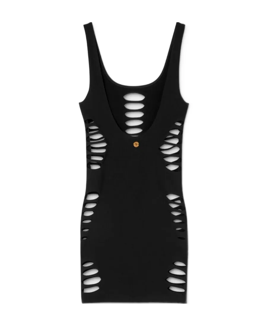 Cut-Out Detail Mini Dress