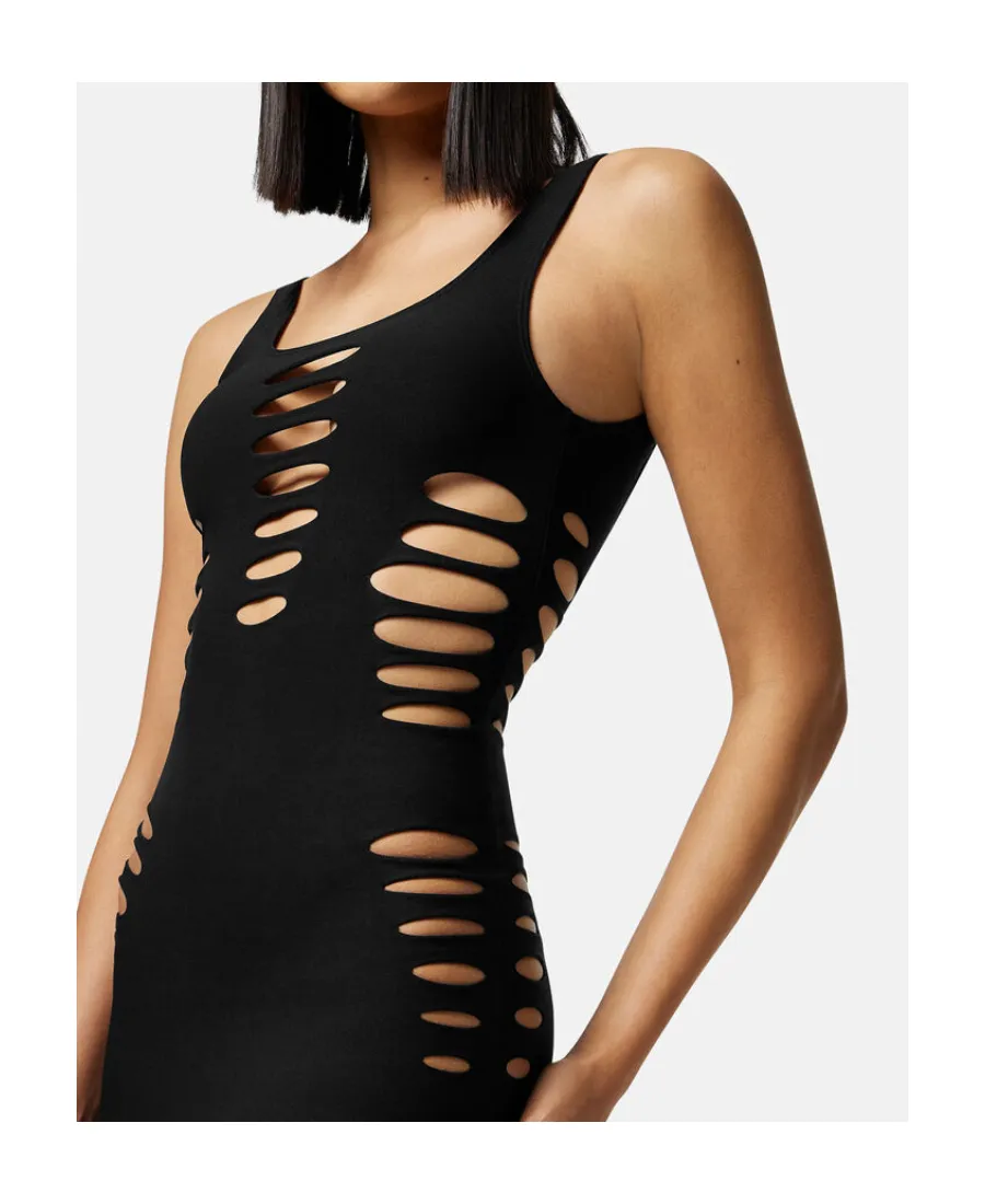 Cut-Out Detail Mini Dress