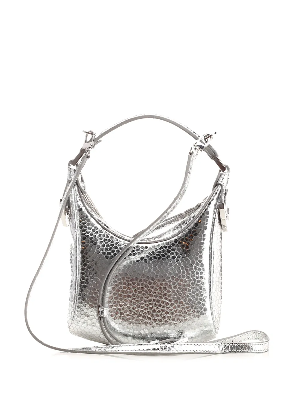 By Far Cosmo Zipped Top Handle Bag