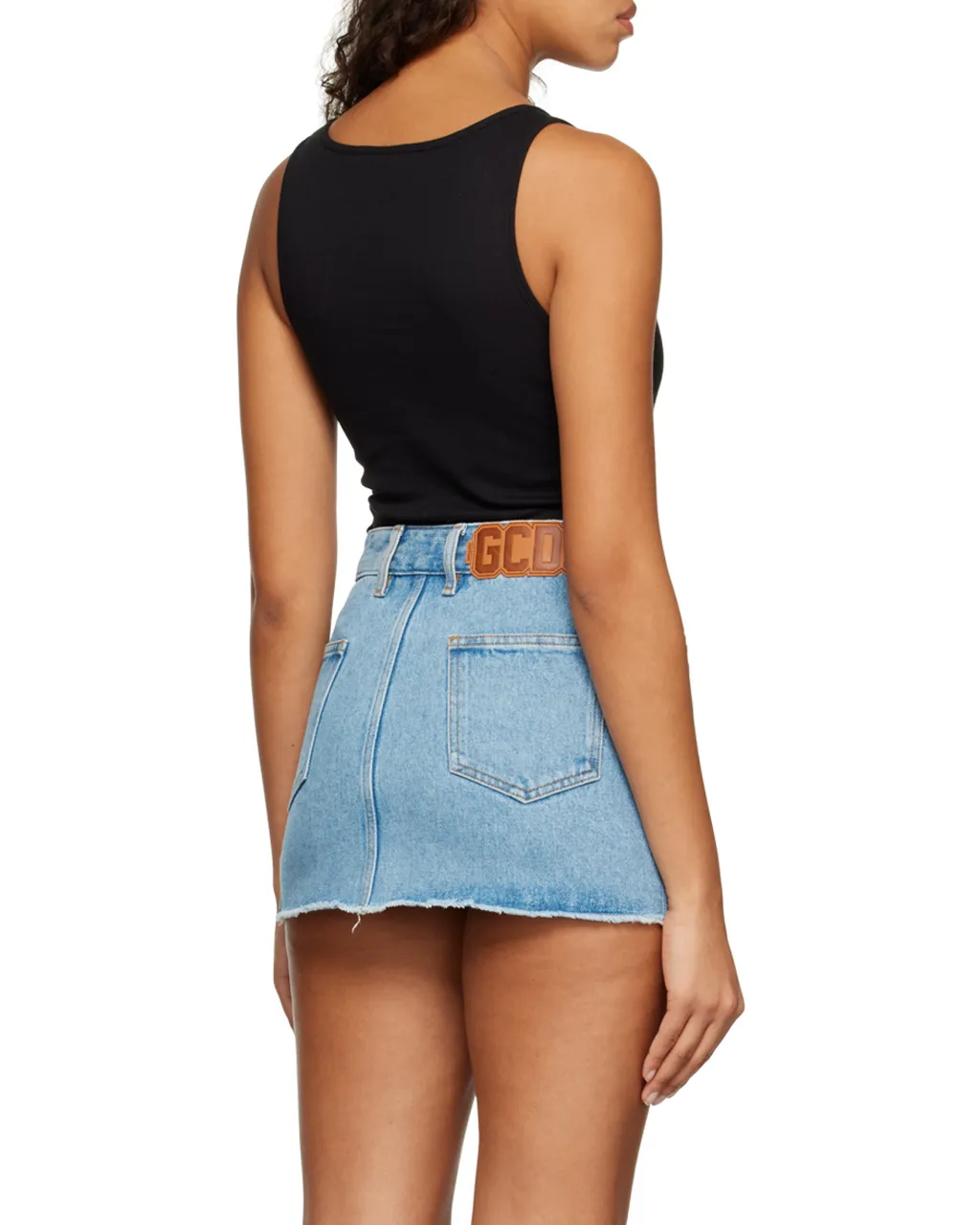 Logo-Print Sleeveless Bodysuit