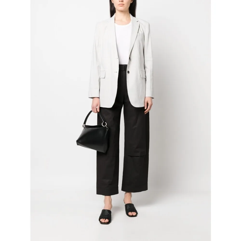 Single-Breasted Button Blazer