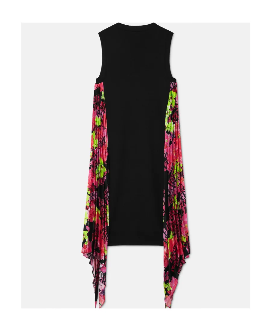 Versace Orchid Printed Dress