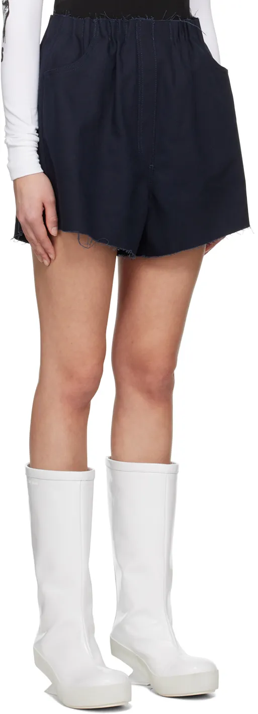Elastic Waistband Shorts
