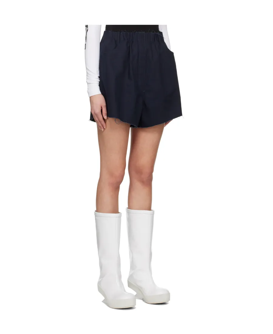 Elastic Waistband Shorts