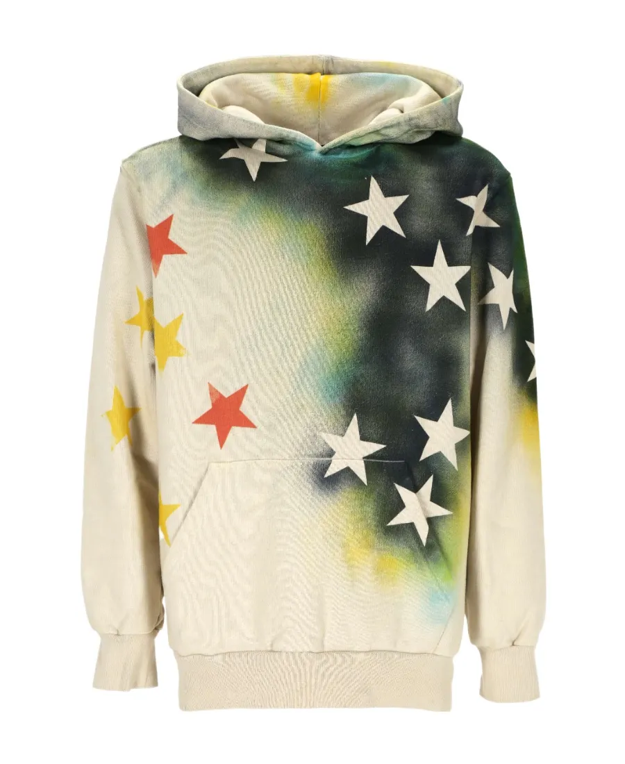 Star-Print Hoodie