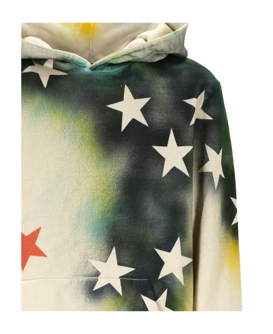 Star-Print Hoodie